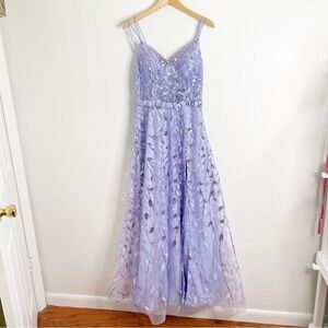Stacees‎ Gown Light Purple Sequin Prom Formal Dress Size 8